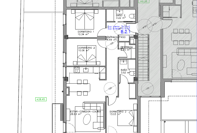 Plano de la vivienda